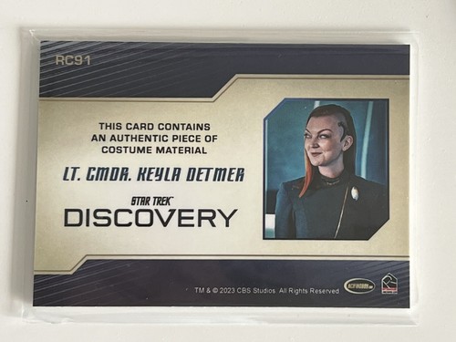Lt. Keyla Detmer Star Trek Discovery Season 2 Costume Relic Card RC 91 - Picture 2 of 2