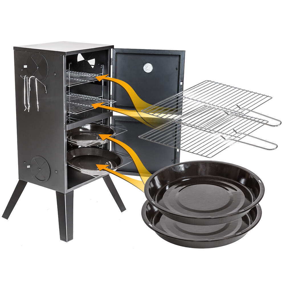 Räucherofen Räucherschrank Räuchertonne Räucher Grill Ofen Smoker 