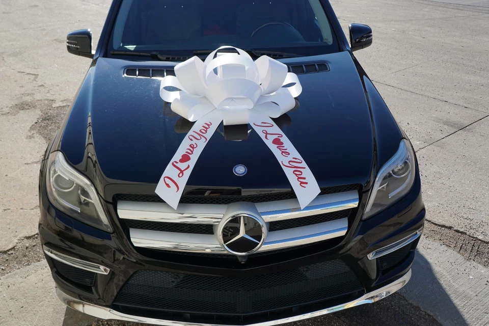 Arco de coche CarBowz I Love You grande personalizado arco de regalo gigante arcos grandes para coches Foto 3 de 4