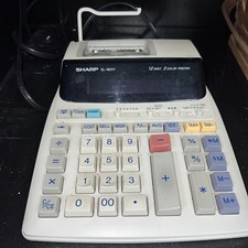 Sharp - EL-1801V Ink Printing Calculator, Flu...