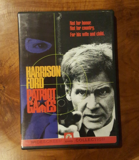 Patriot Games (DVD, 1998, Widescreen Sensormatic) eBay