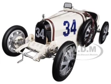 BUGATTI T35 #34 NATIONAL COLOUR PROJECT USA LTD ED 1/18 MODEL BY CMC 100B006