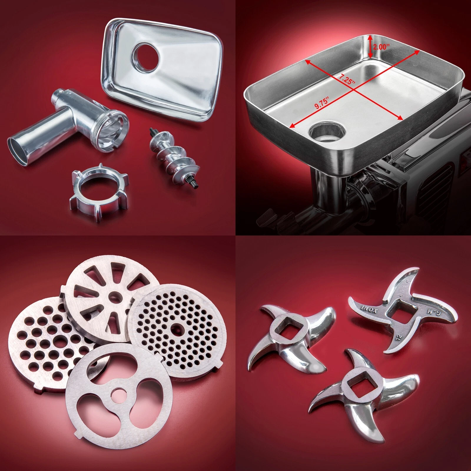 STX International Turboforce 3500-HD Meat Grinder - Thumbnail 4