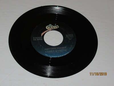 Tammy Wynette: Another Chance / What's It Like To Be A Woman / 45 Rpm 1982