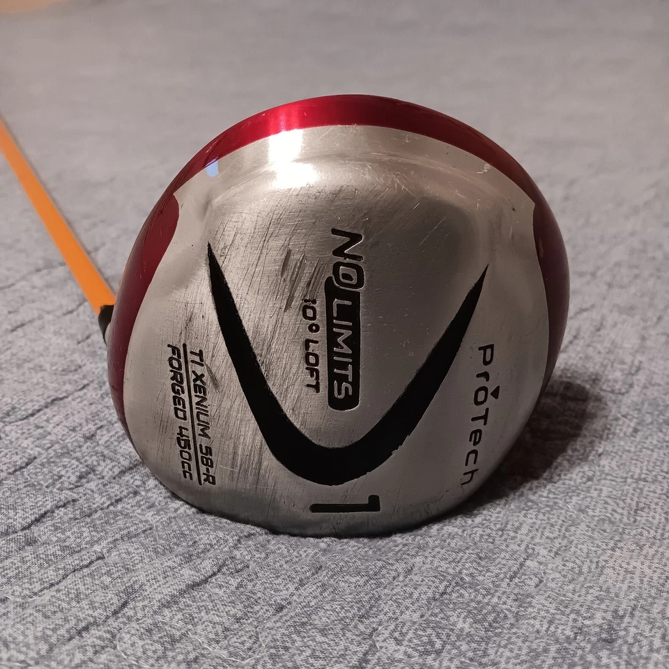 Driver ProTech sem limites forjado 350cc destro grafite Ti 58-R Pro Edge 75 eixo Tour - Imagem 3 de 4