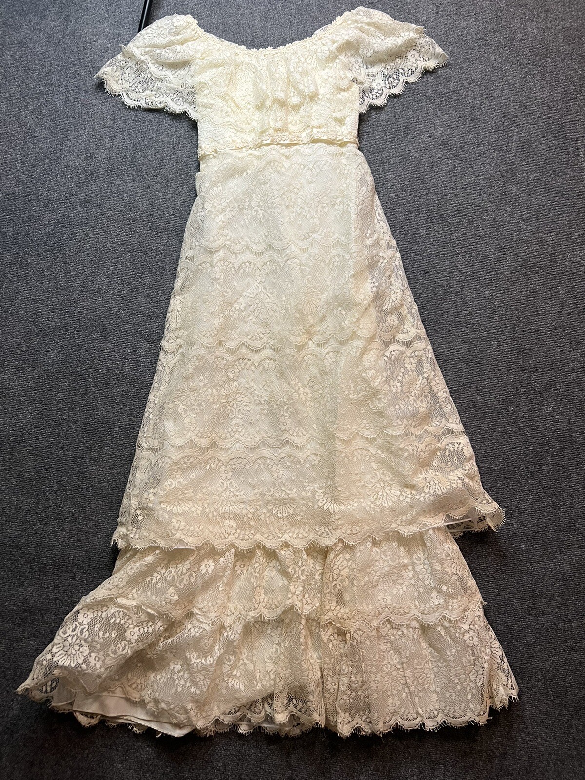 1980s Union-Made Wedding Dress