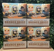4 pack! Dr. Squatch Bronco Bricc Limited Edition Soap - New (5oz.)