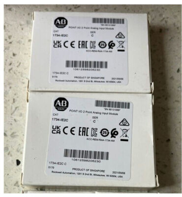 NEW - Factory Sealed AB 1734-IE2C 2 Point Analog Input Module 2022 1734IE2C US