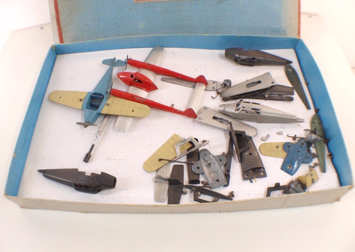 Coffret Solido Avions Transformables - Jouet Militaire Vintage France