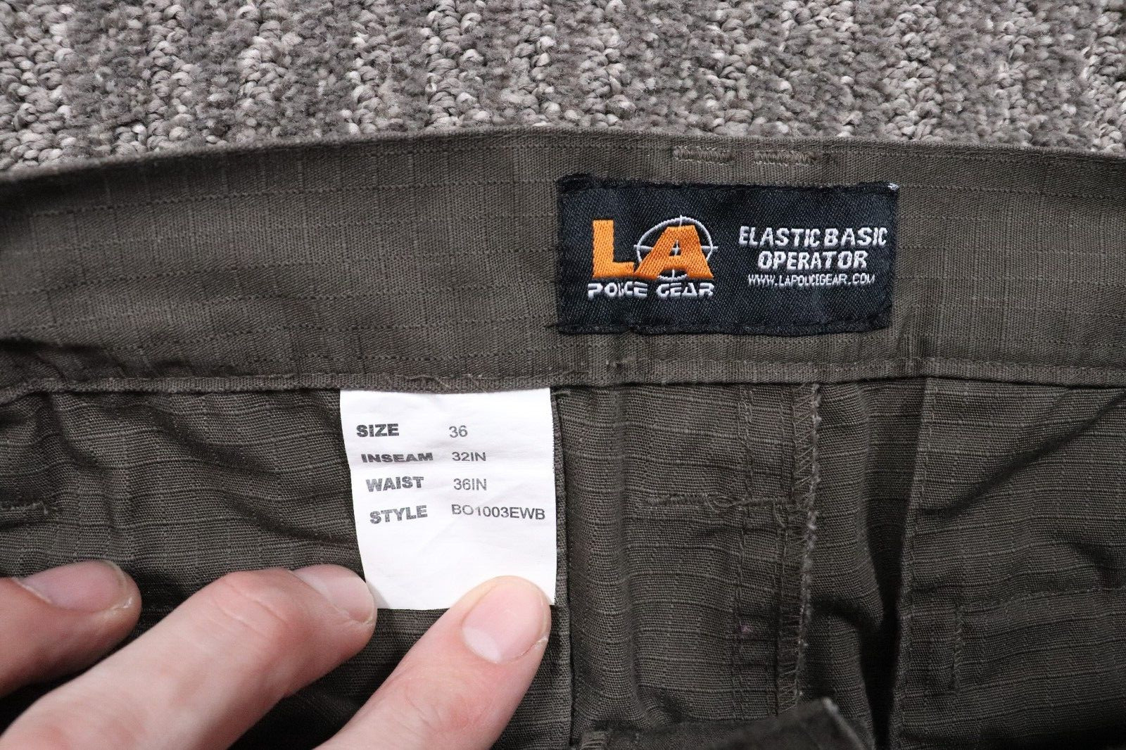 LA Police Gear Operator Elastic Basic Operator Pa… - image 5