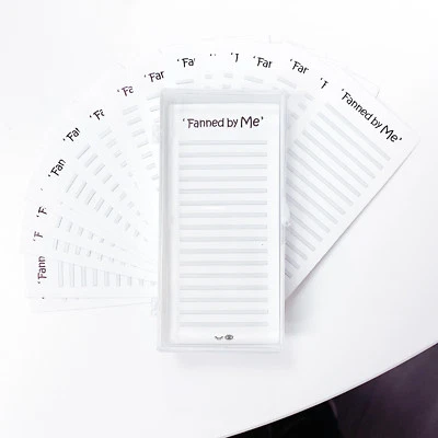 LashArt Fanned by Me Storage Box (20 Inserts) Premade Volume Fan Lash Extensions
