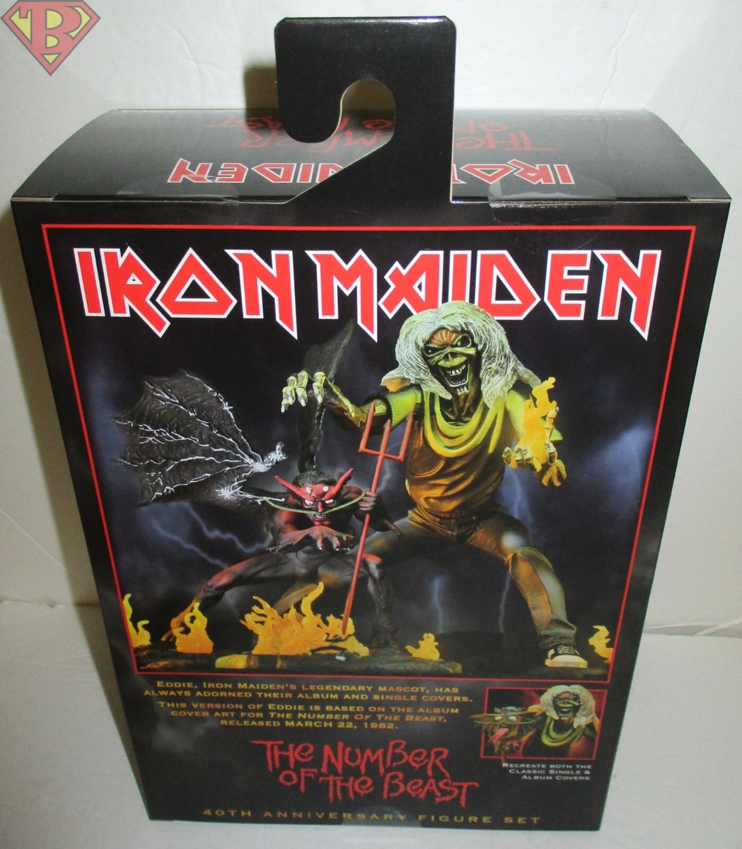 ［新品未開封品/限定盤/CD➕フィギュア➕パッチBOX］　IRON MAIDEN ULTIMATE EDDIE THE NUMBER OF THE BEAST Iron Maiden 40th 7
