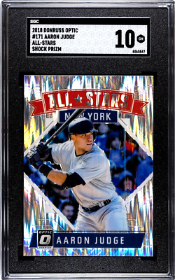 2018 Panini Donruss Optic - All-Stars Aaron Judge #171 Shock Prizm