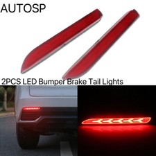 LED Tail Bumper Reflector For 11-20 Toyota Sienna ISF GX RX 15-17 NX200t NX300h