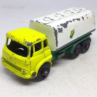 Lesney Matchbox Petrol Tanker BP No. 25 1964 Green Made In United
