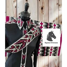 Western Showmanship Horsemanship Pleasure Show Shirt and Matching Show pad 34x40