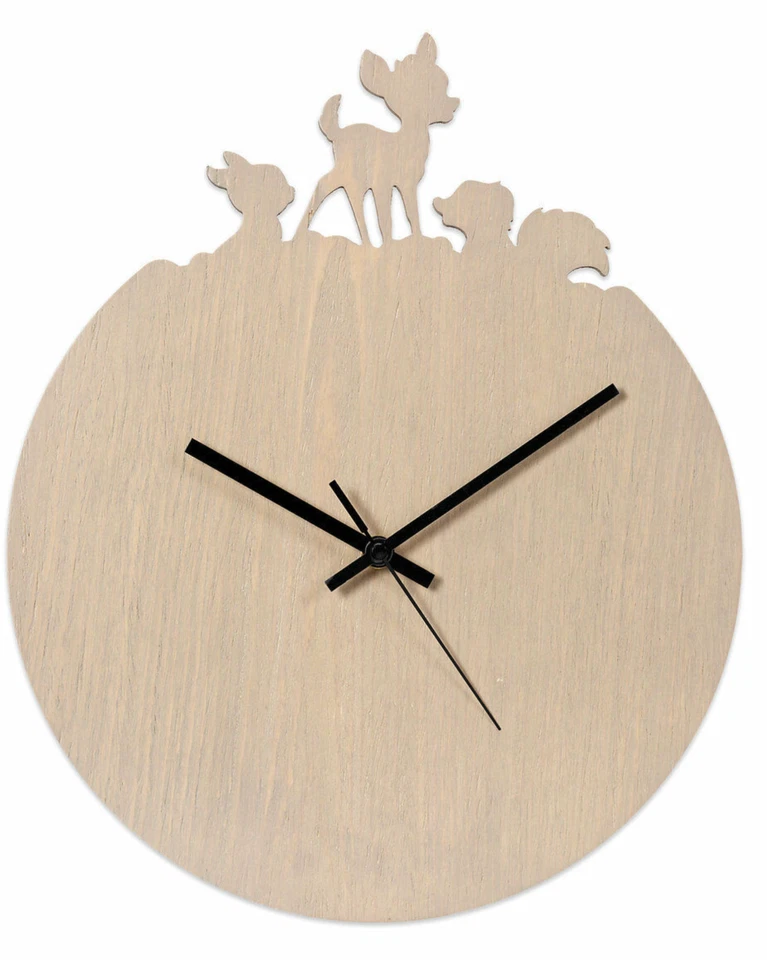 Nuevo reloj de pared de madera 2017 Disney D23 Expo Bambi 75 aniversario LE 500 Foto 2 de 3