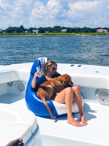 Dura-Bean Medium Teardrop Beanbag Chair Marine Grade *MADE TO ORDER IN U.S.A* - Picture 8 of 40