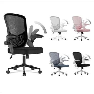 Office Chair Mesh Back Ergonomic Desk Chair with 3D Flip-up Armrest Swivel Chair