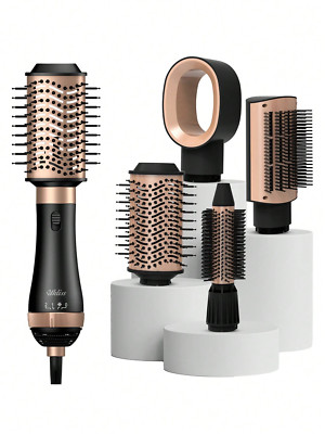 Multifunktions-4-In-1-Hairstyler, GläTten & Locken & Volumen & FöHnen Heißluft
