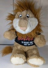VTG 20" Plush Daren Lion D.A.R.E. Dare To Resist Drugs Violence Stuffed Animal