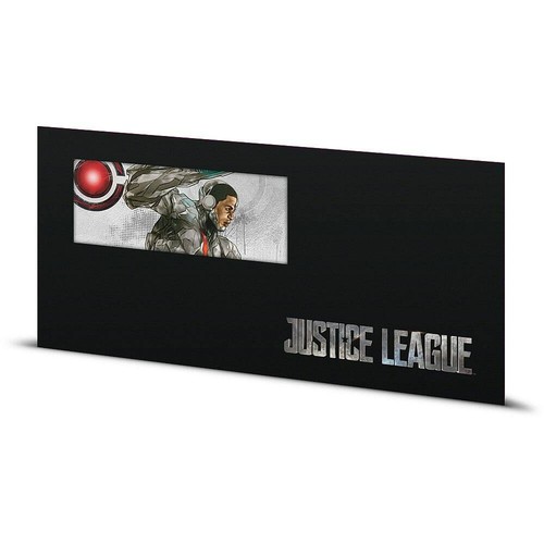 SILVER CYBORG & AQUAMAN COIN NOTE SET - Picture 8 of 9