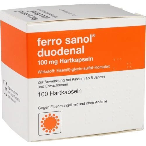UCB PHARMA GMBH 3x FERRO SANOL duodenal Hartkaps.m.msr.überz.Pell. 100 St PZN: 2799421