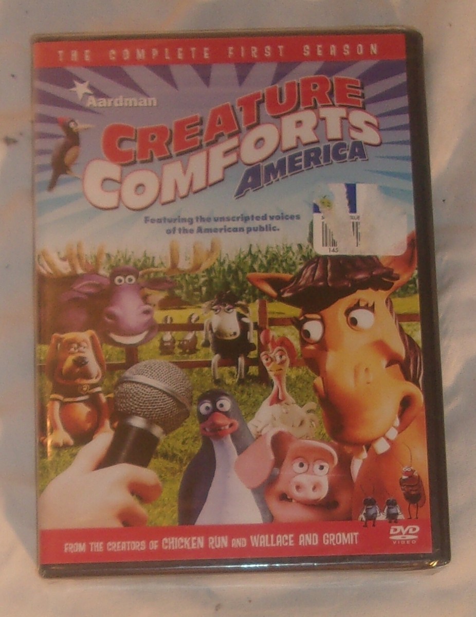CREATURE COMFORTS AMERICA THE COMPLETE FIRST SEASON DVD NEW SEALED