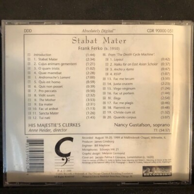 その他 Miserere Stabat Mater [CD] Giovanni Battista Pergolesi, Claudio Abbado, London Symphony