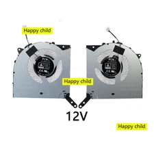New Lenovo Legion 5 15ARH7 15ARH7H 15IAH7 15IAH7H CPU & GPU Cooling Fans 12V L+R