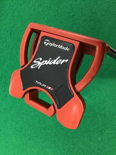 クラブ TaylorMade - SPIDER TOUR RED SMALL SLANT 34inch(2018) TaylorMade Spider Tour Red Putter Small Slant With Sightline