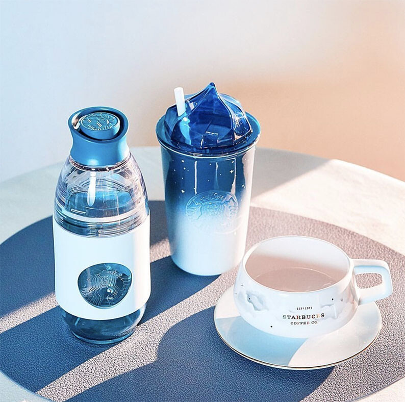Starbucks Korea 2020 Summer Galaxy todd glass to go cup