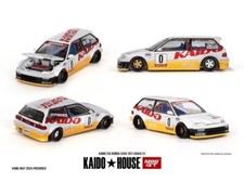  HONDA CIVIC EF KANJO V1 1/64 DIECAST KHMG139  MINI GT X KAIDO HOUSE