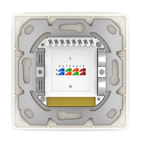 1x Netzwerkdose CAT 6A 1x RJ45 Datendose Netzwerk Dose Aufputz Unterputz LAN DSL - Photo 5/12