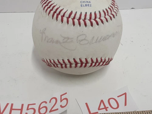 Marty Brennaman Autographed Inscribed Baseball Cincinnati Reds Announcer 1974-19