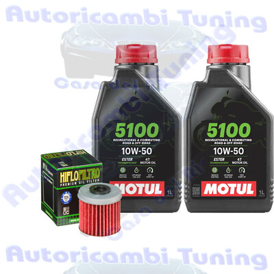 Inspektionskit Öl Motul 5100 10W50 für Honda CRF450 RWE-M Works Edition ��2021
