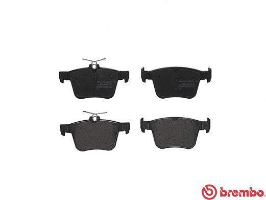 Brake Pads Set fits SKODA SUPERB Mk3 Rear 2015 on Brembo 3Q0698451 ...