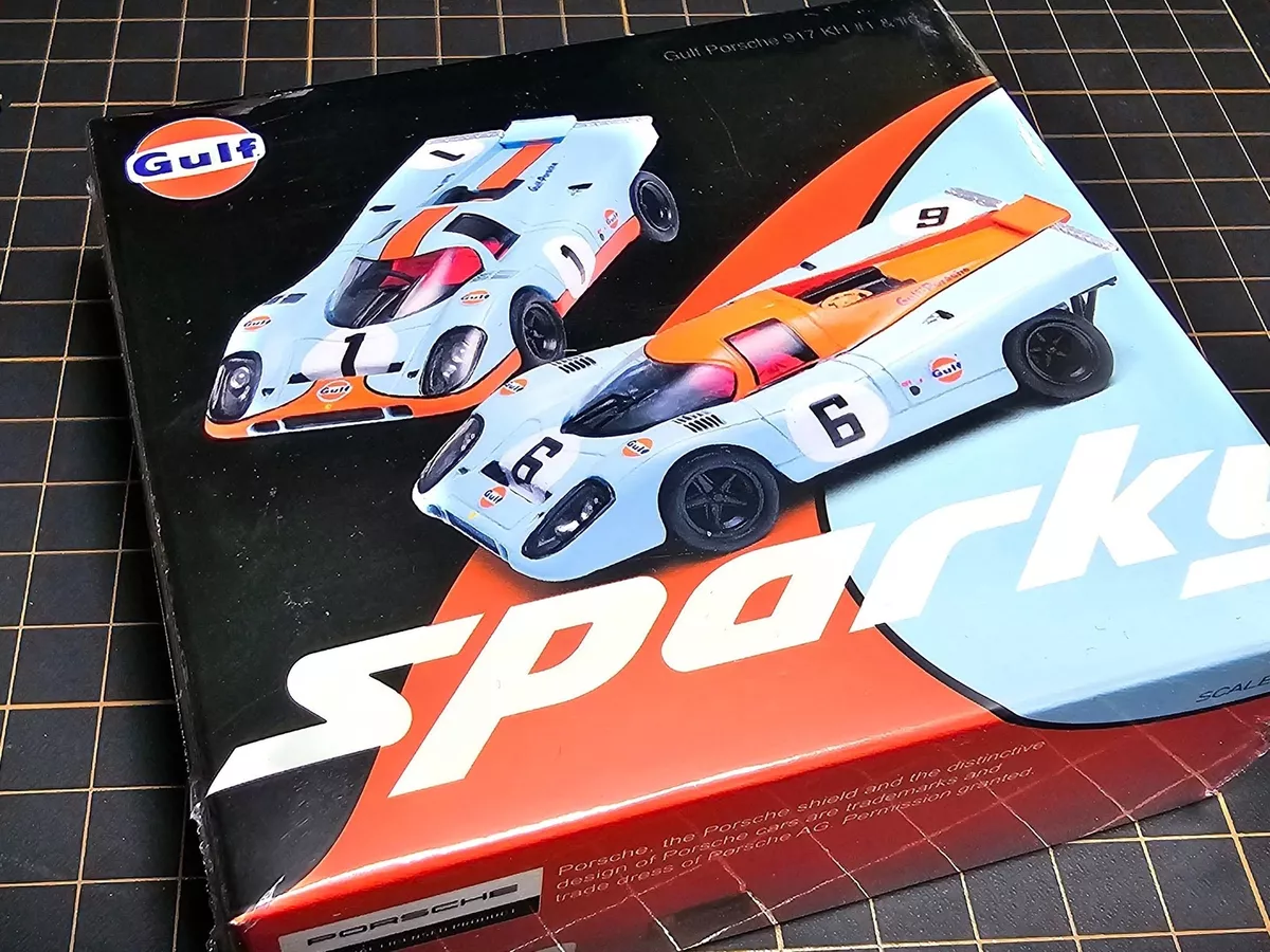 Porsche 917 Engine Motor Built up Painted 1/6 or 1/8 Scale