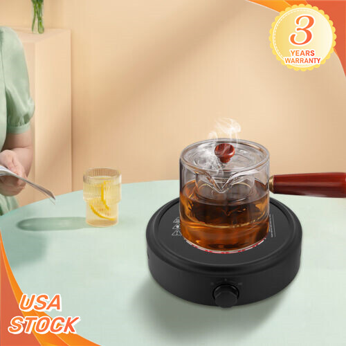 700W Portable Mini Electric Stove Hot Plate Adjustable For Boiling Tea Coffee