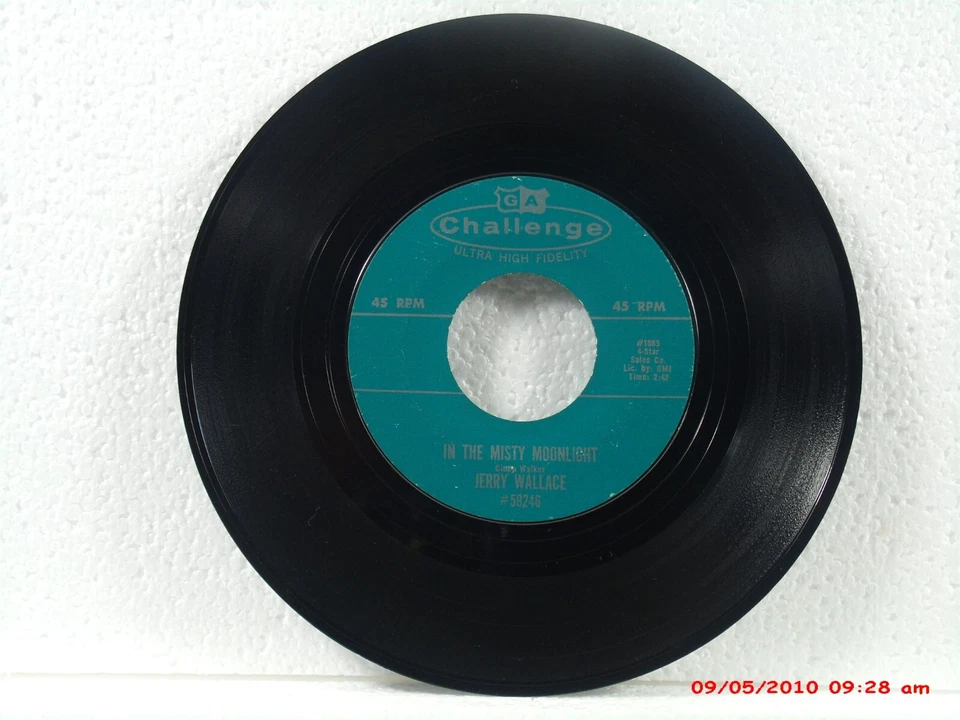 THE SOUL SURFERS(A)/JERRY WALLACE(B)-(45)-CANNON BALL/INTHE MISTY MOONLIGHT-1964 - Image 2 of 2