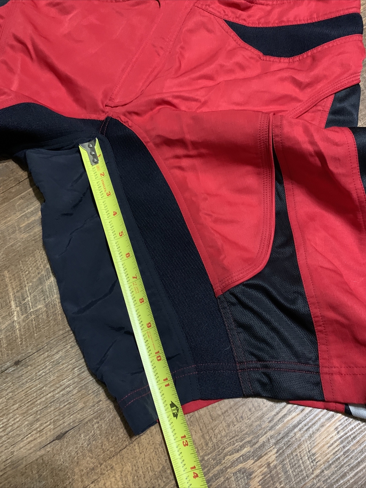 NEW Oakley Factory Pilot Mountain Bike Razor Shorts XL 44141 Red Black MTB