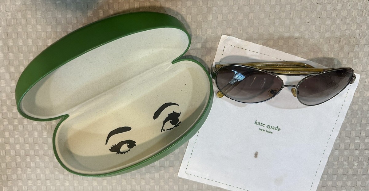 Kate Spade Alessia/S Sunglasses 03YGY6 Gold 58-13-130mm With Case Kate Spade Alessia/S Sunglasses 03YGY6 Gold (5813) | eBay main image 3