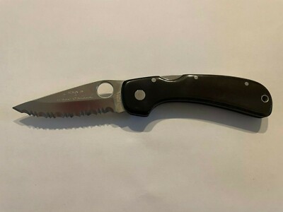 Spyderco C18S WAYNE GODDARD JR. *NEW IN BOX* *RARE*