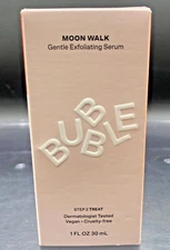 BUBBLE GENTLE EXFOLIATING SERUM - MOON WALK - STEP 2 TREAT - VEGAN - 1 Fl Oz