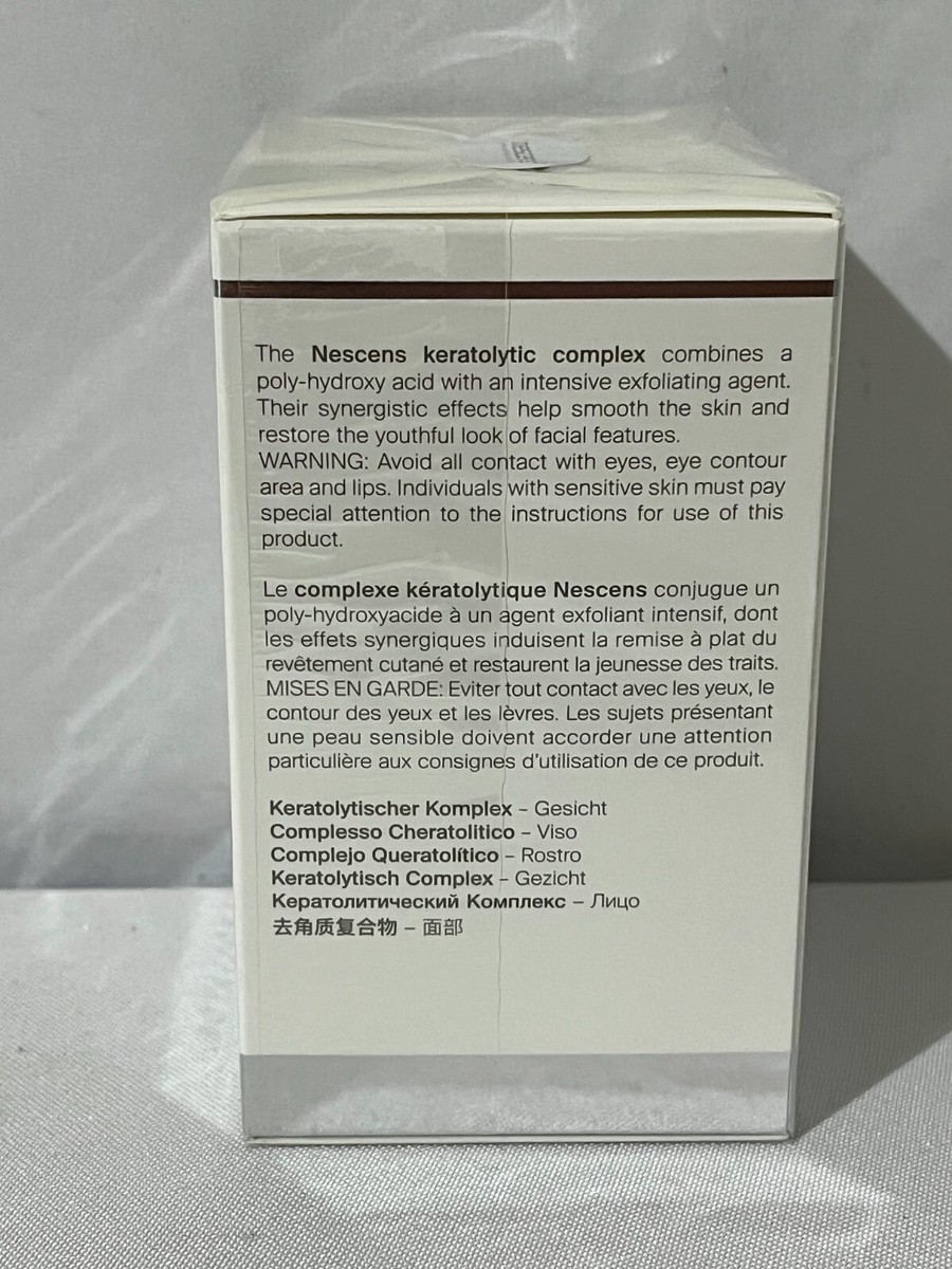 Exfoliant Visage NESCENS Complexe Kératolytique - Peeling Intensif 15 Ml - Neuf Original