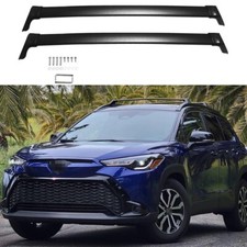 Barra transversal de 2 piezas para Toyota Corolla Cross 2022-2024 barra transversal de riel de techo