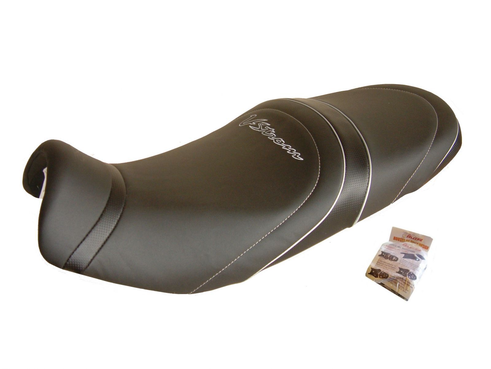 Housse de selle Suzuki V-Strom 650 pour stopper les glissements du passager