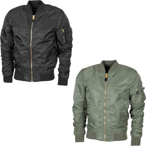 MFH US Airforce Jacke MA1 Pilotenjacke Bomberjacke Fliegerjacke Blouson - Bild 2 von 9