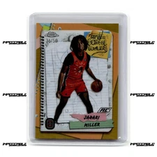 2023-24 Topps Chrome OTE - After School Gold #ASR-6 Jahari Miller Rookie /50