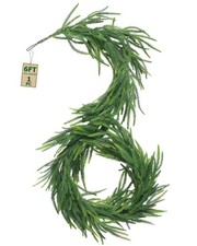 Norfolk Pine Garland, 1pcs 9 Ft Christmas Garland, Lush Artificial Greenery With